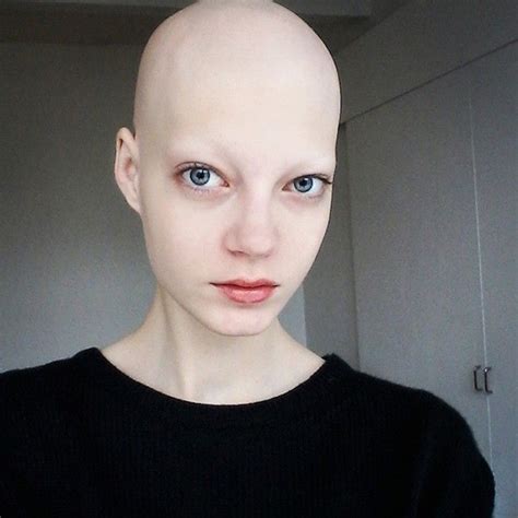 The New Russians Of The Minute Shaved Eyebrows Bald Girl Bald Hair