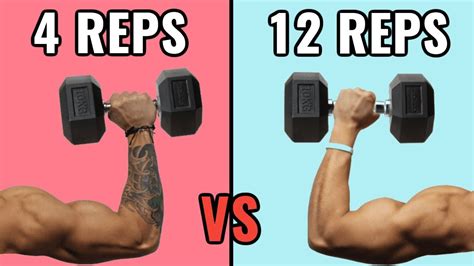 reps  high reps  muscle growth youtube