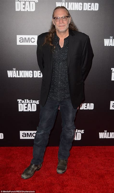 twd s greg nicotero gushes over wrightson s trump costume daily mail online
