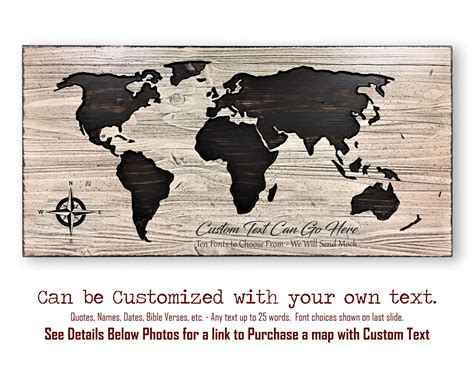 world map decor home wall decor wooden map world map home etsy