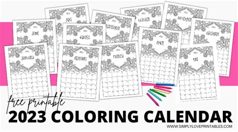 printable coloring calendar  top amazing incredible