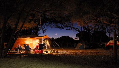 camping on rottnest island off perth western australia