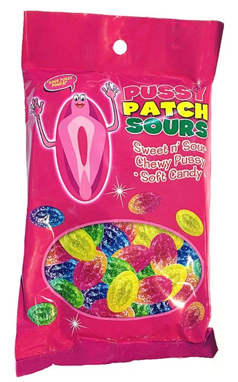 Pussy Patch Sours Sweet And Sour Soft Chewy Gummy Candy 1