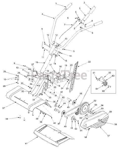 bolens   bolens tiller  general assembly parts lookup  diagrams partstree