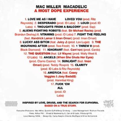 mixtape  mac miller macadelic