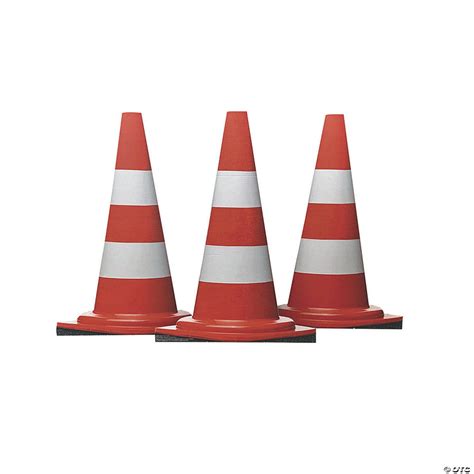 construction cone cardboard stand ups oriental trading
