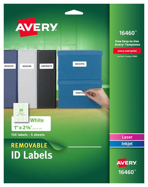 avery removable multipurpose labels     white  labels