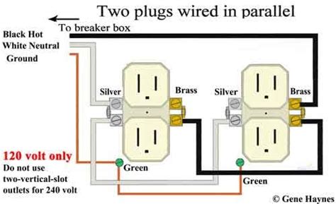 wiring outlets  series