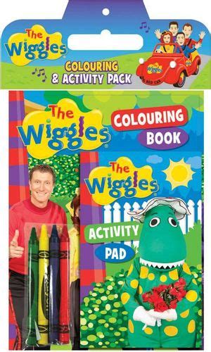 wiggles colouring activity pack