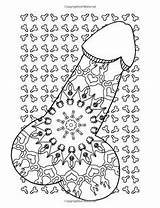 Coloring Colouring Pages Adult Dick Word Cocks Book Swear Books Paisley Erotic Pattern Colorful A4 Naughty Stress Floral Relieve Doodle sketch template