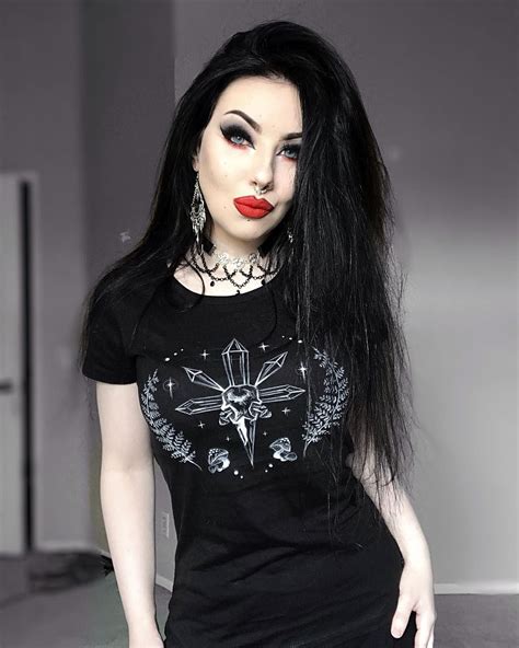 kristiana goth girl fashion goth beauty hot goth girls