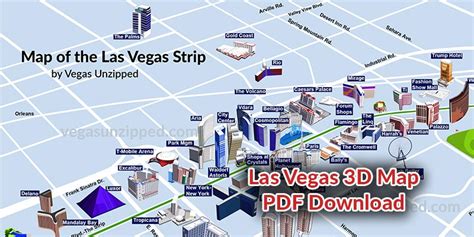 Printable Las Vegas Strip Map 2019 Printall