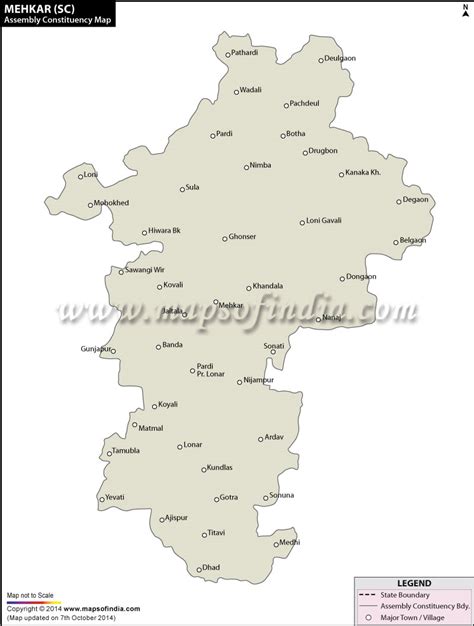 mehkar assembly vidhan sabha constituency map  election results