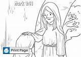 Jesus Coloring Heals Leper Pages Leprosy Man Him Kids Begged Knees Willing Came Clean His If Make sketch template