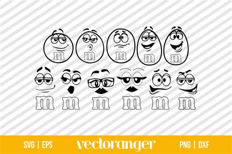 mm faces svg bundle vectoranger