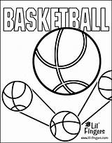 Basketball Coloring Pages Printable Kids Color Gif Print Index sketch template