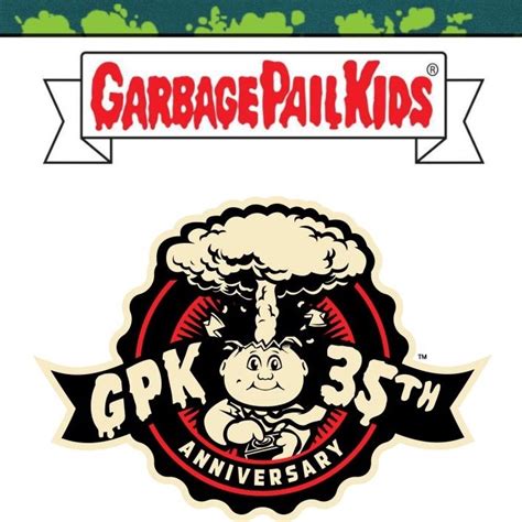 topps garbage pail kids  anniversary checklist series  info