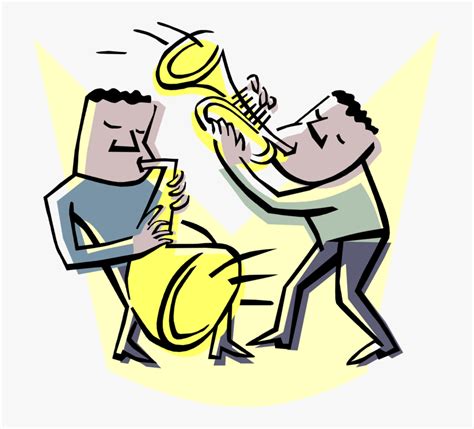 vector illustration  jazz musicians perform  jazz instruments cartoon hd png