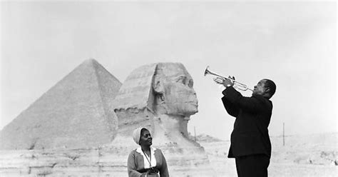 Louis Armstrong Plays For His Wife Lucille In Front Of