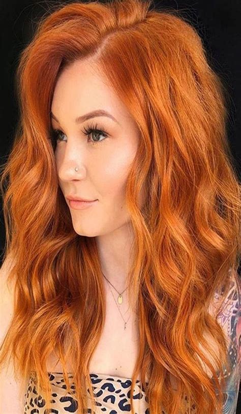 40 Red Hair Color Ideas – Bright And Light Red Amber Waves Ginger