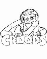 Croods Coloring Pages Poster Movie Kids Color Colour Choose Board Visit Kidsplaycolor sketch template