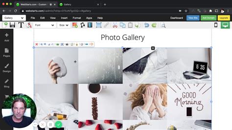 create  photo gallery website  complete guide riset