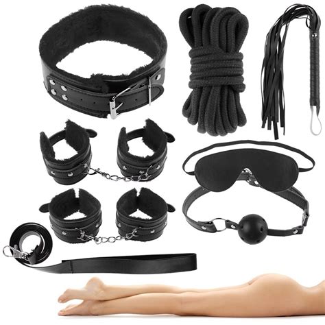 under the bed sm restraint sexy bondage handcuffs kit 10pcs set ebay