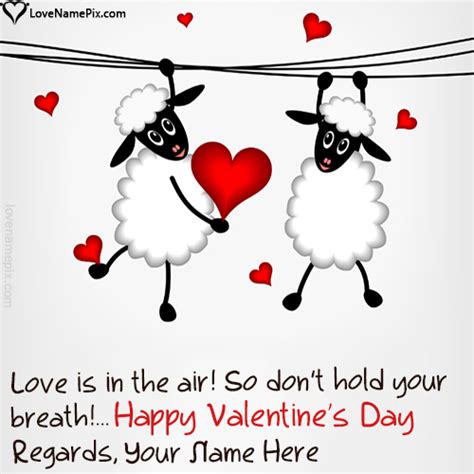 Funny Valentines Day Quotes Messages With Name Editing