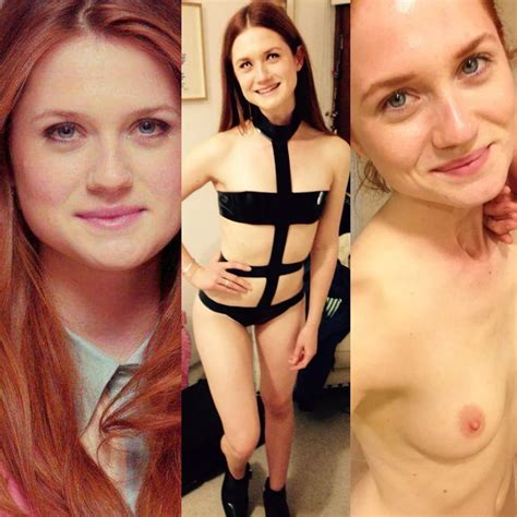 Harry Potter Ginnie Weasley Bonnie Wright Exposed 17