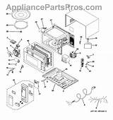 Microwave Parts Ge Appliancepartspros Diagram sketch template