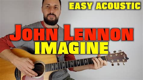 imagine by john lennon acoustic guitar lesson youtube
