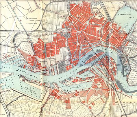 kaart rotterdam duitsland kaart