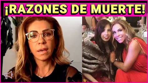 Rocío Sánchez Azuara Habla Del Fallecimiento De Su Hija
