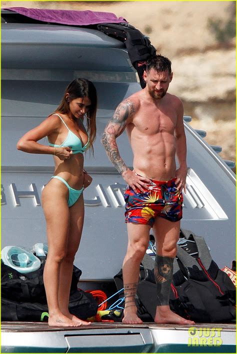 Lionel Messi Spotted Enjoying A Yacht Day With Wife Antonela Roccuzzo