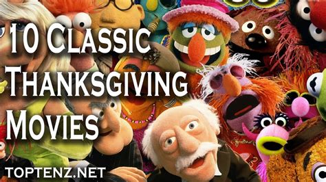 Top 10 Thanksgiving Movies — Toptenznet Youtube
