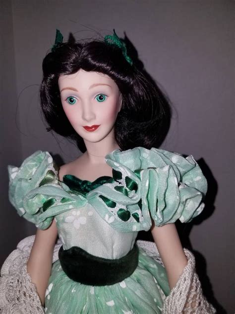 Scarlett Ohara Porcelain Doll Etsy