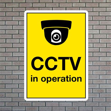 cctv  operation sign signsschools