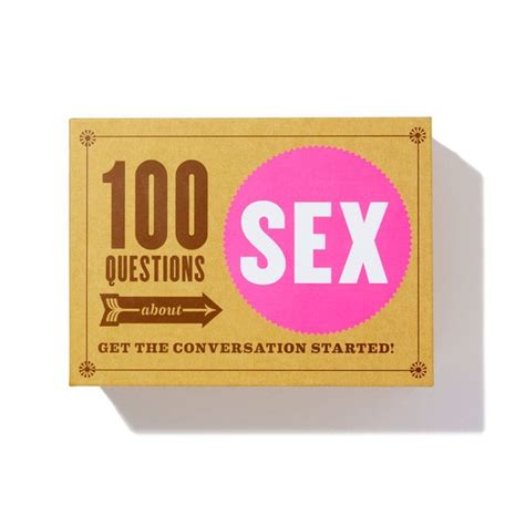 Chronicle Books 100 Questions About Sex Goop