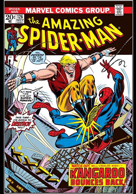 Amazing Spider Man Vol 1 126 Vintage Comic Books