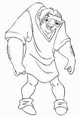 Quasimodo Hunchback Dame Notre Draw sketch template