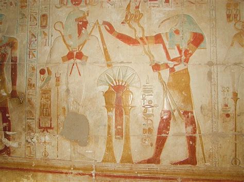 Ancient Egypt Explain The Symbols In The Relief Of Thoth