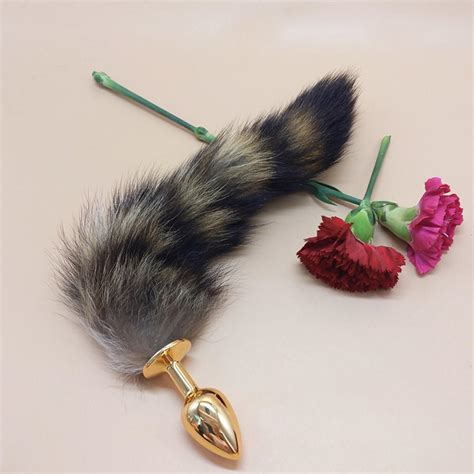 Buy Aluminum Alloy Anal Plug Fox Tail Butt Sex Toys Plu At Affordable