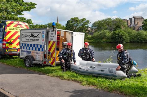 historic water rescue team receives helping hand  trailer firm
