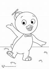 Backyardigans Coloring Pages Printable Drawing Color Choose Board Print Colouring sketch template
