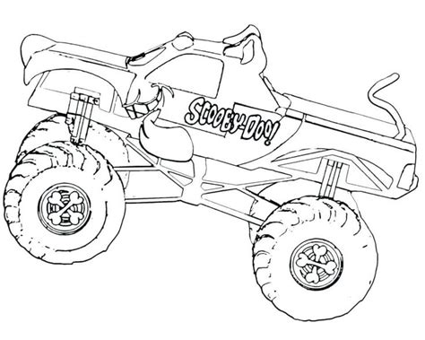 coloring page monster truck monster truck coloring pages truck