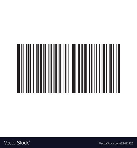 barcode icon bar code  web royalty  vector image