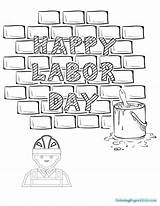 Coloring Labor Pages Getcolorings Getdrawings Printable sketch template