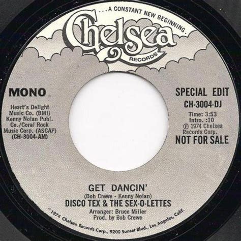 Disco Tex And The Sex O Lettes Get Dancin 1974 Vinyl Discogs