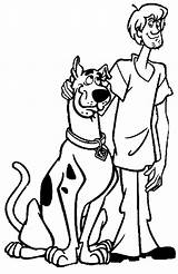 Coloring Pages Scooby Scrappy sketch template