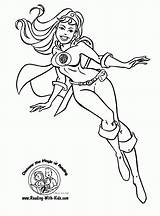 Supergirl Superwoman Coloringhome sketch template